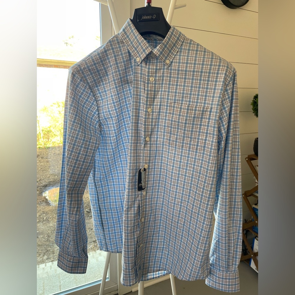 Johnnie-O Novak Button Up NWT